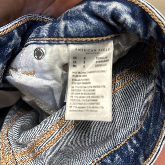 🏁 American Eagle ultra high rise jeggings size 0 - Picture 4 of 10